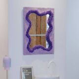 Lilac organic mirror