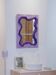 Miroir organique lilas