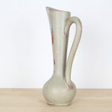 Red patterned sandstone pitcher