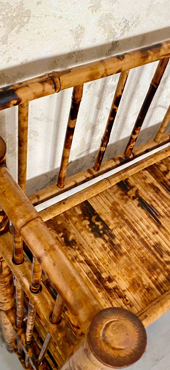 60´s bamboo folding shelf