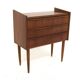 Scandinavian teak chest of drawers, Denmark, 1960.