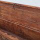 Console coffre en bois