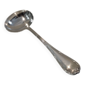 Cuillère à sauce métal argenté orfèvre Christofle Rubans Louis XVI