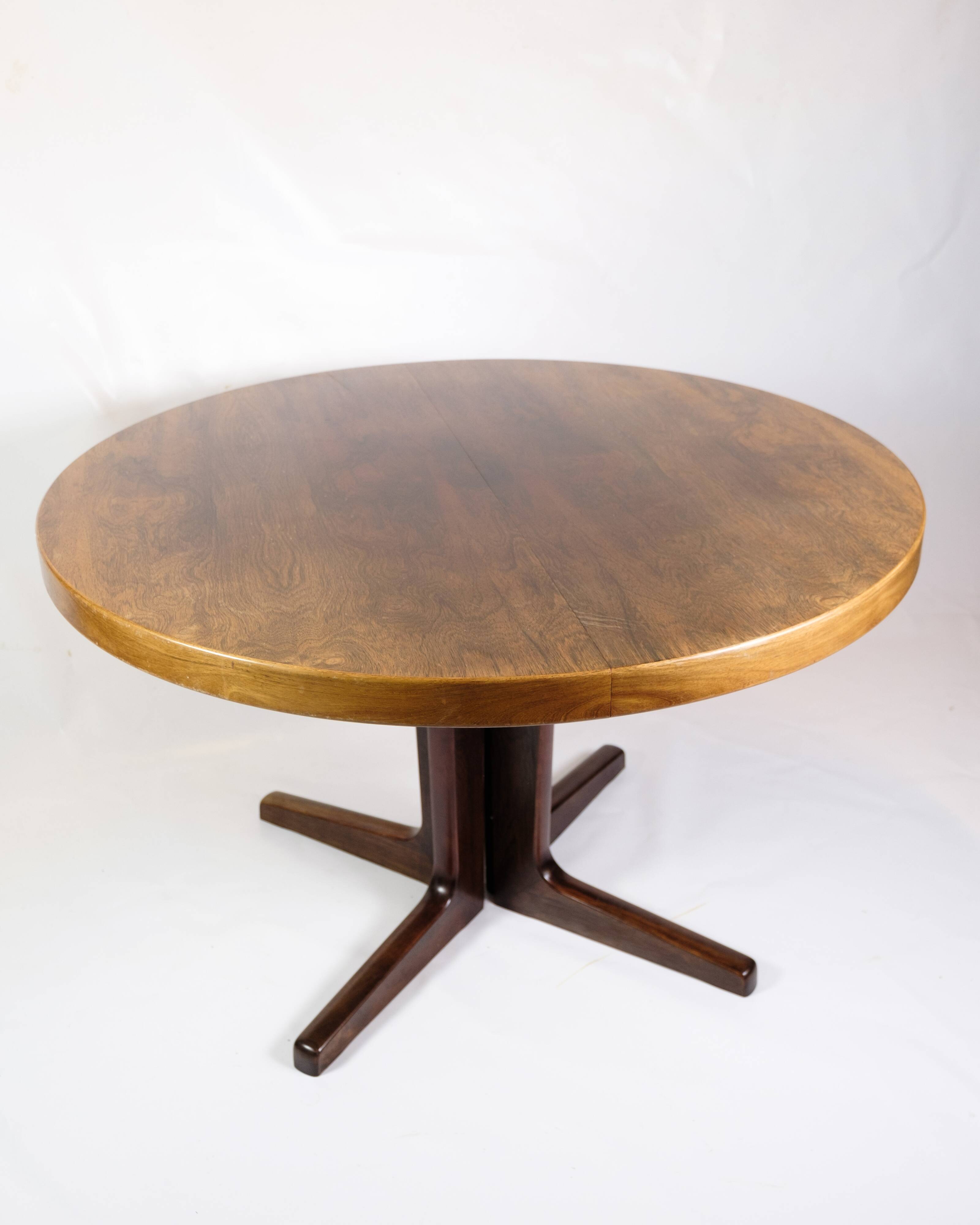 Round Dining Table Made In Rosewood By Skovby Møbelfabrik From 1960s