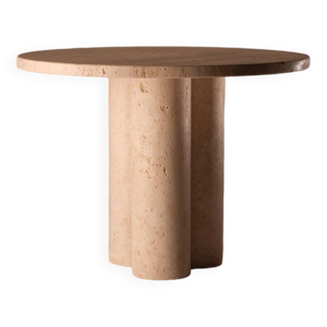 Table d'appoint travertin