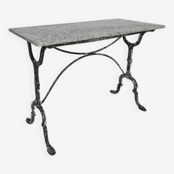 Bistro table, garden table with marble top, veriere a Paris