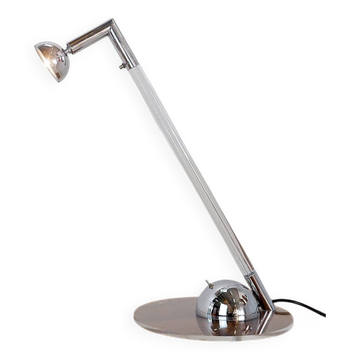 Postmodern Translucent Acrylic glass Table Lamp - 1980s
