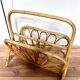 60s bamboo magazine rack