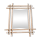 Early twentieth wooden beveled mirror  29x35cm