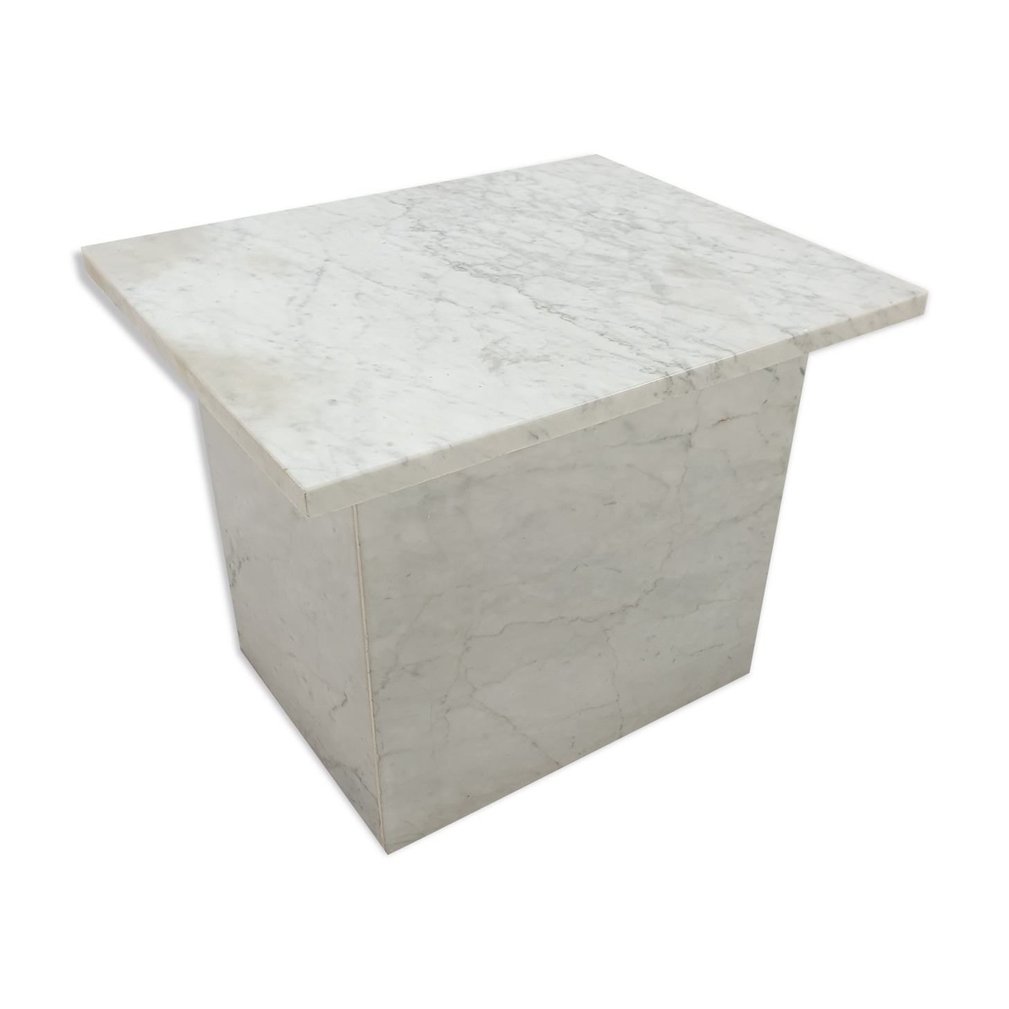 Italian Marble Coffee or Side Table, 1980s