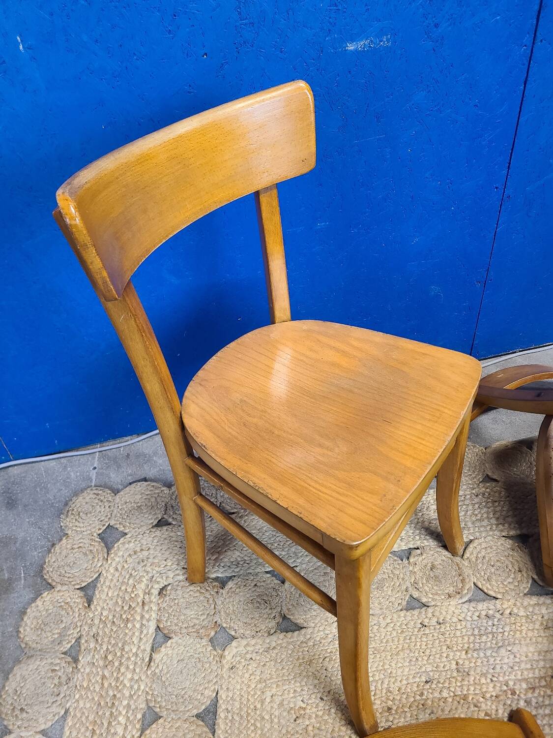4 vintage luterma bistro chairs