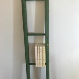 Former small vintage green ladder