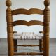 Brutalist chair attributed to Charles Dudouyt, 1940s