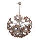 Lustre Murano multicolore Spoutnik Flowers par Mazzega, années 1970