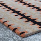 Tapis de couloir touffeté à la main