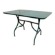 Metal garden table