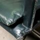LOOP office chair – Pierluigi Molinari, 1992 – dark green leather