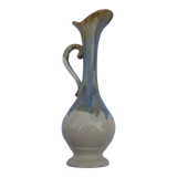 Ceramic pitcher irise art deco signed and numbered