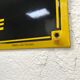 La national enamel plate