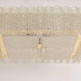 Murano glass ceiling light by Doria, Germany, 1960s.