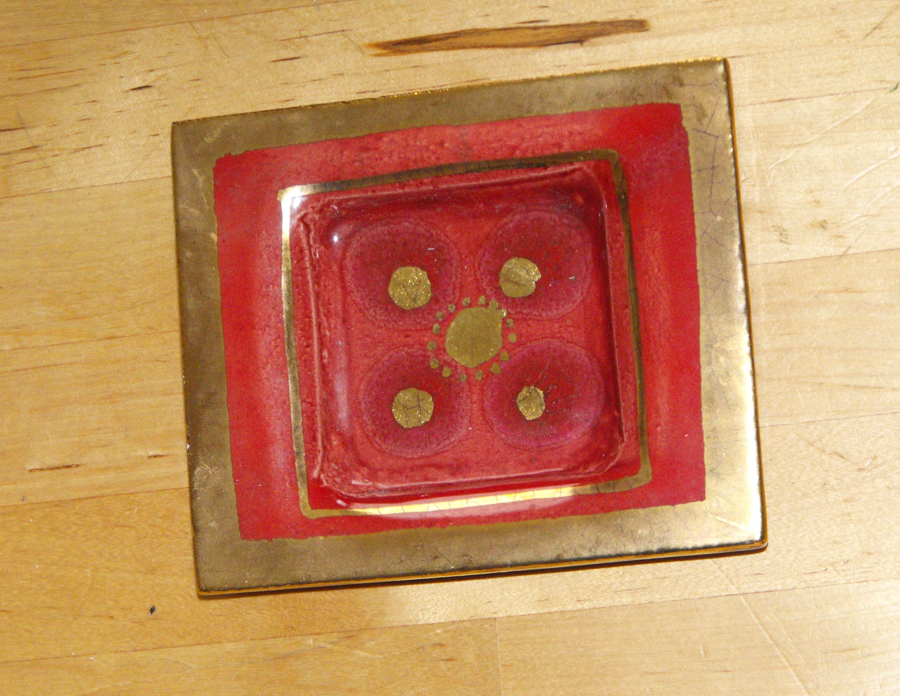 Lot of 3 empty ceramic pocket by Georges Pelletier Vallauris .