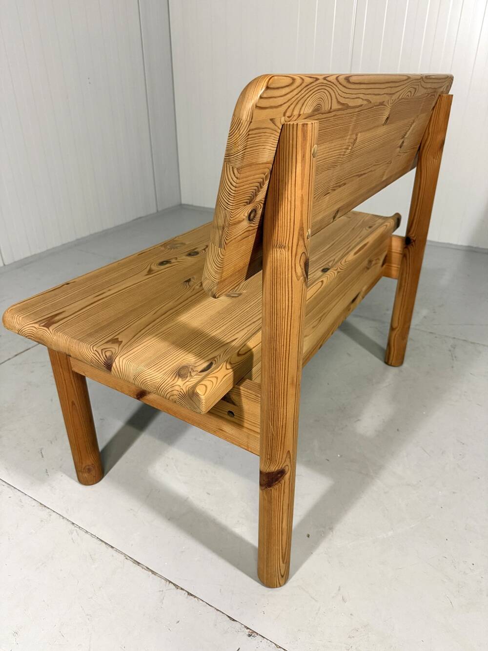 Korup Design solid pine benches with storage space Denmark