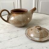 Artisanal sandstone teapot 70s