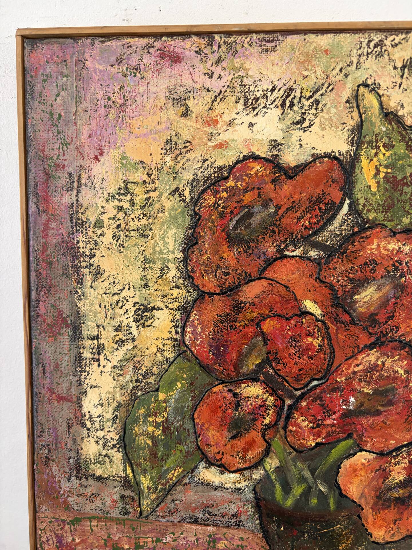 The poppies, oil on canvas