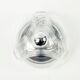 Set of 3 Space Age Glass 'Wave' Wall Lights by Koch & Lowy for P& P, 1970s