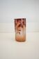 Legras quadrilobed vase from the "ruby" series in glass (1900 - 1910)