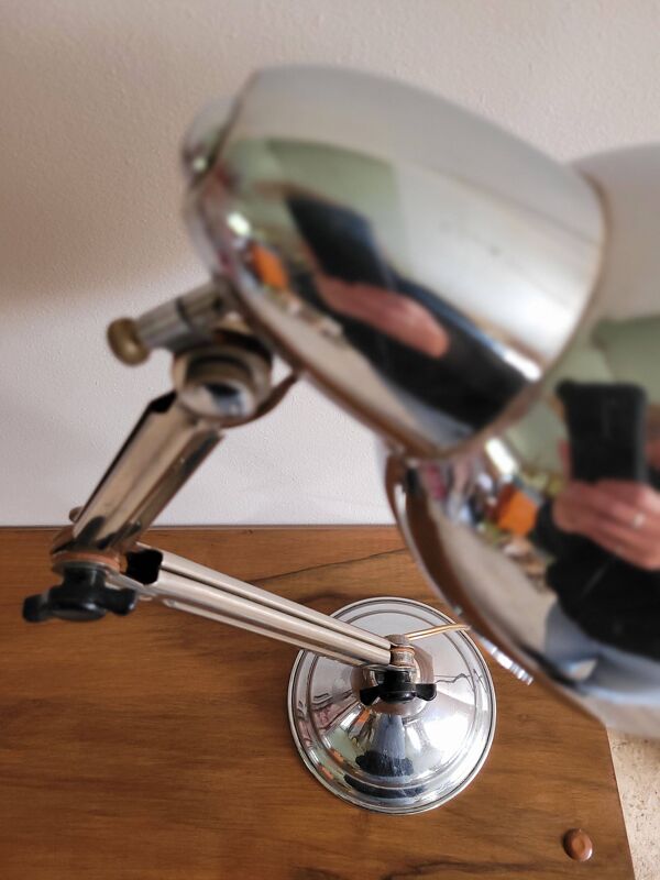 Lampe Super Chrome années 40