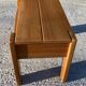 Regain / Chapo Bedside table in solid elm with 1 drawer in the apron, 1980, Signed