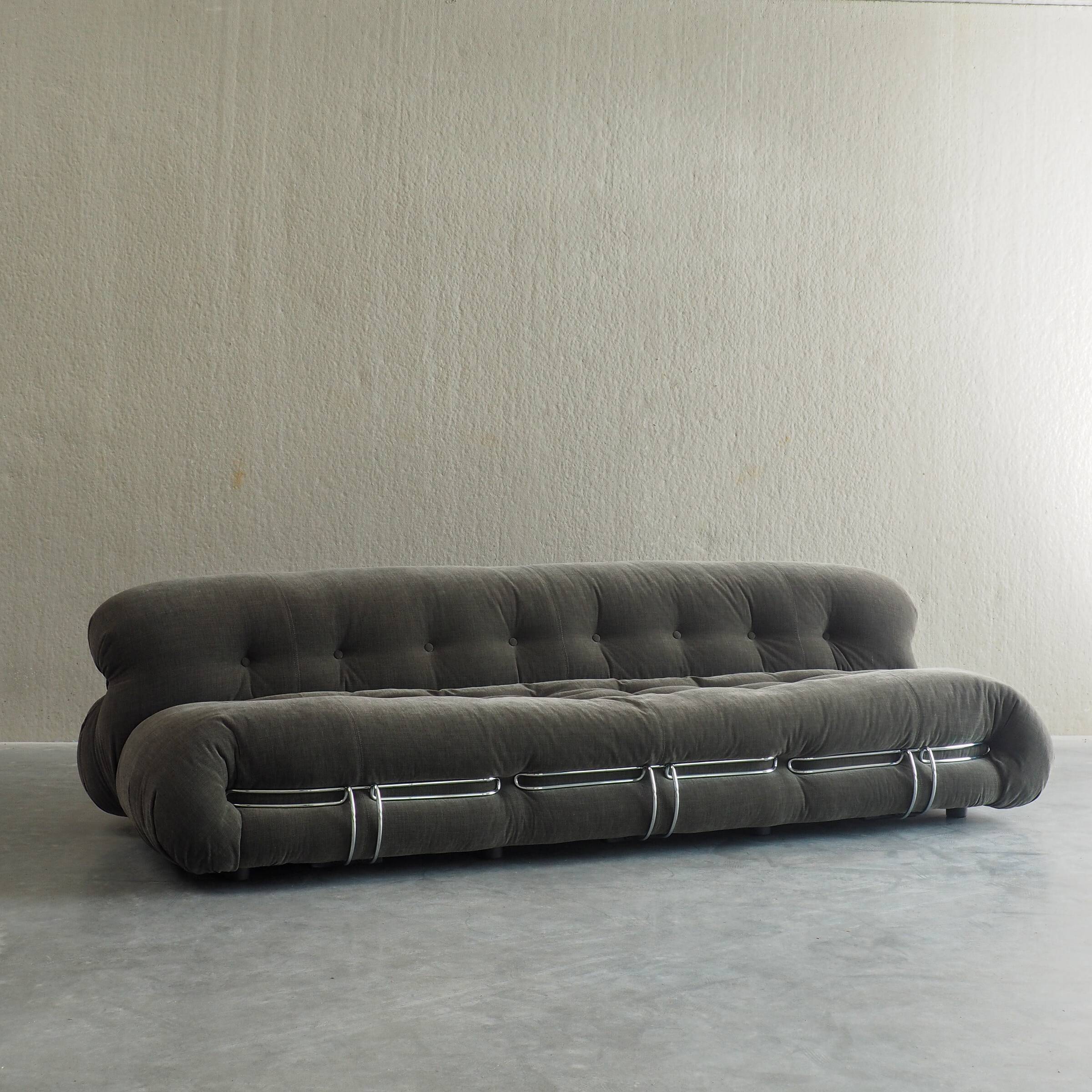 Soriana 3 seater by Afra & Tobia Scarpa for Cassina