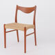 2 Arne Wahl Iversen dining chairs Denmark 60s-70s