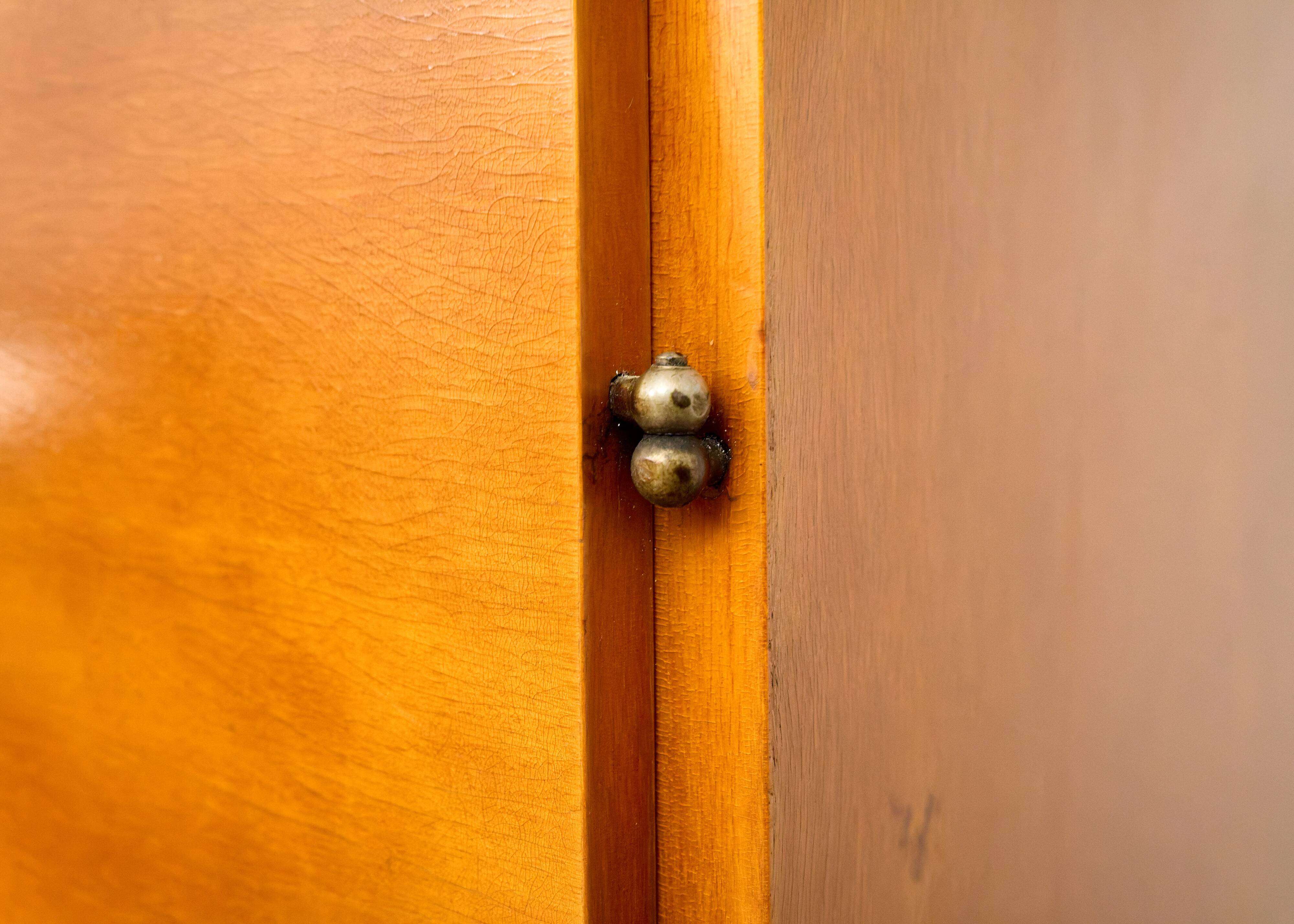 Armoire à deux portes conçue par Mojmír Požár, Tchécoslovaquie, années 1960.