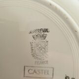 Digoin sarreguemines flat plate composition