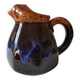 Vintage flamed ceramic jug alpho