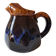 Vintage flamed ceramic jug alpho
