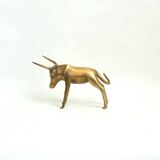 Bronze zebu