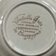 4 assiettes creuses Sarreguemines "Chardons"