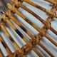 Rattan mirror 60