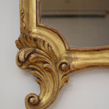 Giltwood wall mirror