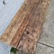 Old established a door and five drawers raw wood