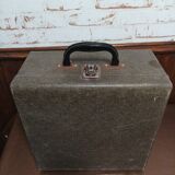 Remington noiseless army green typewriter made in france 50s