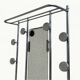 Chrome-plated aluminum entrance locker, 1950s
