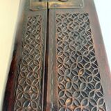 Chinese box covered with leather