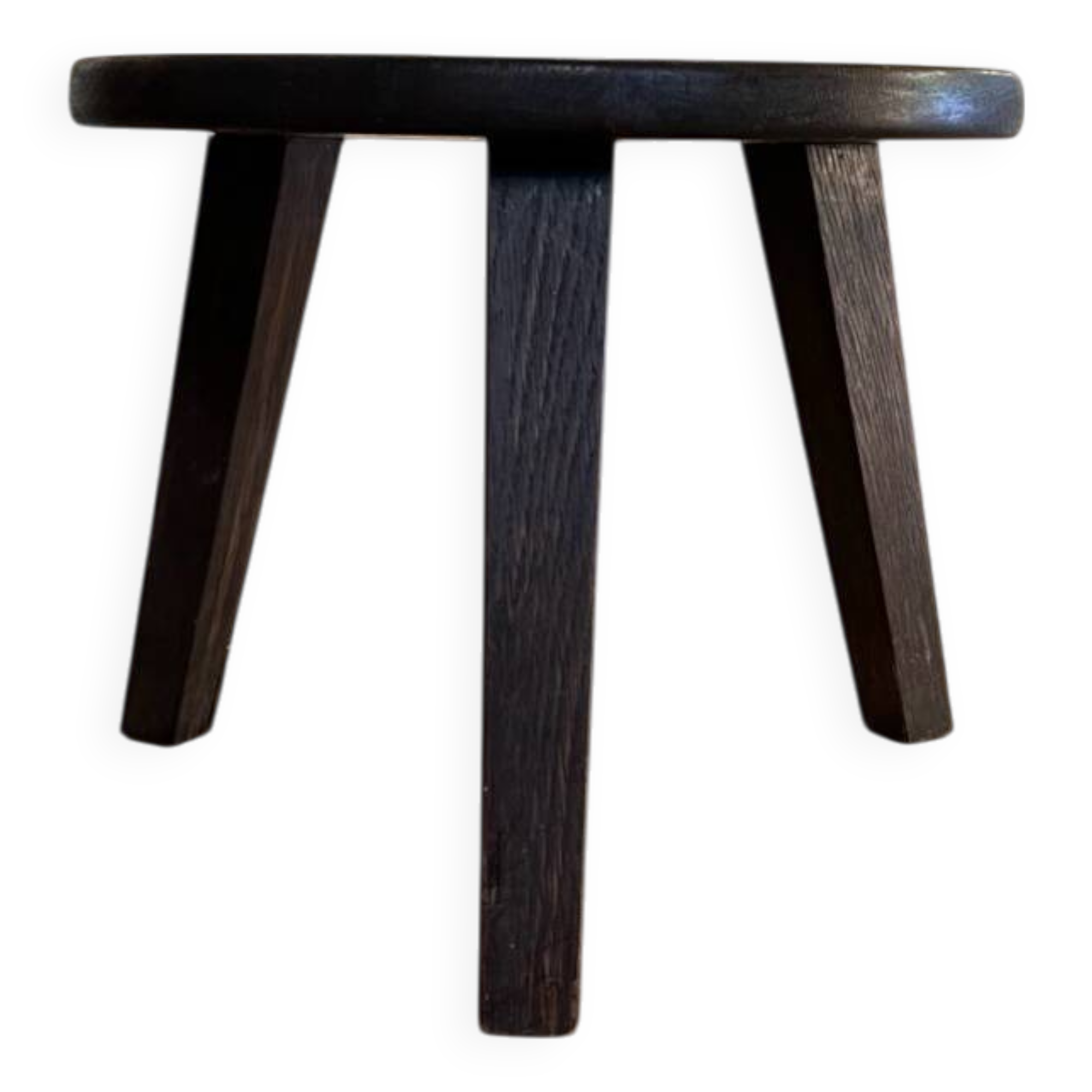 Wabi sabi oak stool