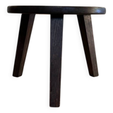 Wabi sabi oak stool
