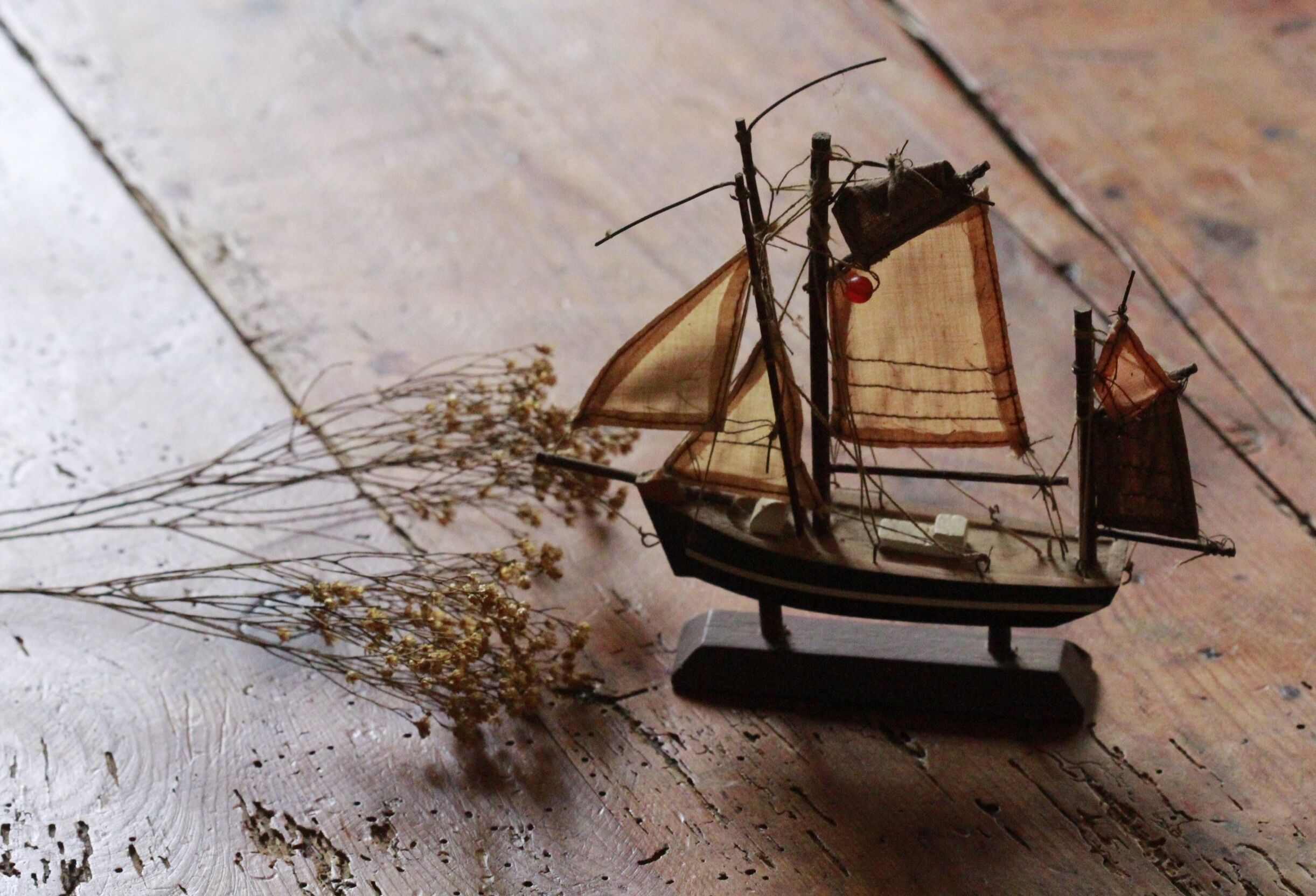 Old model boat