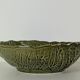 Cabbage leaf salad bowl
